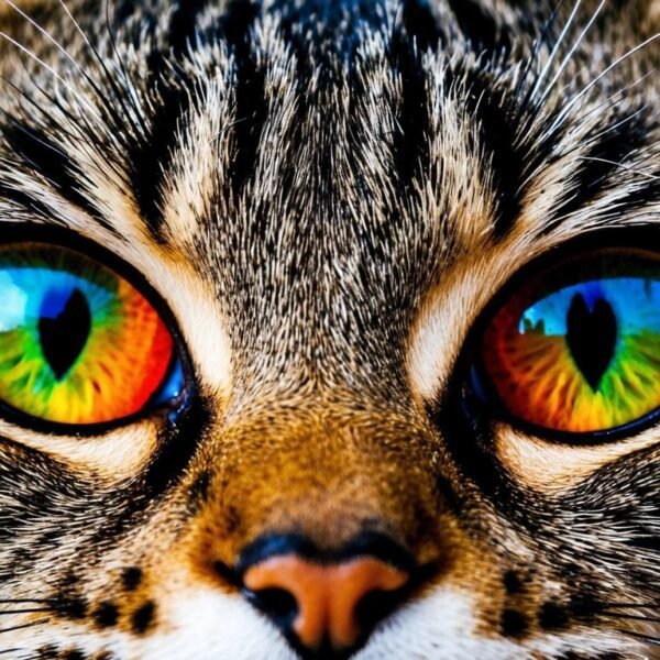 can cats see colour